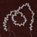 Natural freshwater pearl strand 6mm pink loose beads for DIY handmade jewelry making crafts - Total Length About 38 / Natural Pink