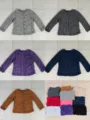 Women casual fleece cardigan coat long sleeve open front fuzzy outerwear with pockets solid color - S / Tops / Multicolor