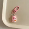 Mignon porte-clés capybara rose pendentif dessin animé sac esthétique accessoire cadeau - Style Sac à Bandoulière Orange / 1 Pièce