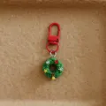 Christmas wreath keychain pendant cute holiday bag charm for backpack accessory gift - Christmas Wreath