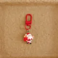Noël Père Noël porte-clés pendentif sac en métal mignon cadeau de vacances parfait. - Père Noël