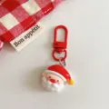Cute Santa Claus keychain pendant for Christmas holiday gift and school bag accessory - Santa Claus Style