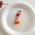 Christmas keychain cute cartoon santa claus bag pendant holiday gift accessory charm. - Cute Christmas Pendant - Reindeer