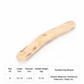 Coffee wood dog chew toy size S, natural wood molar stick for small dogs, 12-15cm length. - S-Small Dog