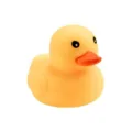 Canard de bain en vinyle jaune classique jouet couineur mignon pour enfants et cadeau de fete bebe. - Petits canards
