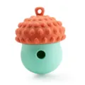 Jouet Distributeur de Friandises Chien en Silicone Forme Gland Mastication Vert Orange - Comme Illustré / Rouge
