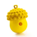 Jouet distributeur de friandises pour chien en silicone gland jouet à mâcher interactif. - Comme Illustré / Jaune