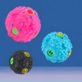 Dog treat dispensing ball pet rubber chew toy squeaky interactive slow feeder interactive toy - Small (7.5cm) / Multicolor