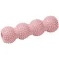 Giocattolo da masticare per cani rosa spinoso bastone dentizione animale variante - 4 Palline Rosa