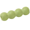 Giocattolo da masticare per cani in TPR verde bastoncino molare per pulire i denti. - 4 Palline Verde