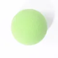 Green rubber dog bouncy ball toy, textured solid ball for pet play and daily training. - 4cm / Green