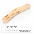 Natural coffee wood dog chew stick, size L, durable pet molar toy for large and medium dogs. - L-Medium Large Dog