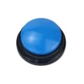 Blue interactive pet training button dog communication buzzer sound toy for smart pets. - Recording Style / Blue
