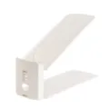 Adjustable double layer shoe rack plastic space saving organizer home storage stand. - Apricot