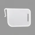 Witte plastic koelkast opbergladeverdeler clip plank partitie organizer gereedschap - 7,7*5,5 cm / Wit 4-Pack