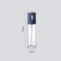 Glass kitchen oil spray bottle, press-type cooking mister for olive oil and seasoning. - Blue Gold