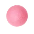 Pink solid rubber dog toy ball, durable bouncy ball for interactive pet training and play. - 4cm / Pink