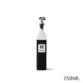 Japanese style glass oil and vinegar dispenser bottle with automatic flip lid 250ml - 250ml Vinegar