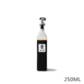 Japanese glass oil dispenser bottle with automatic flip lid and 250ml capacity for kitchen. - 250ml Sauce Bottle