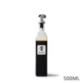 Japanese glass oil bottle household leak-proof sauce dispenser 500ml kitchen vinegar cruet jar - 500ml Sauce
