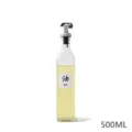 Japanese glass oil bottle for kitchen use, featuring a leak-proof automatic lid and 500ml capacity. - 500ml Oil