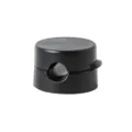 Black Magnetic Cable Organizer Desktop Wire Clip Cord Holder Desktop Cord Winder 1pcs - Single Piece / Black