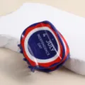 Unabhängigkeitstag Haar Klappklemme rot weiß blau stilvolle minimalistische Hochsteckfrisur - Stil H524