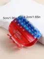 USA Flagge Haarklammer, patriotisches Design Acryl Haarschmuck für Damen Haare Styling. - Stil H528