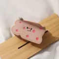 Süße Käse Haarklammer für Damen, rosa Acetat Haargreifer mit Cartoon Gesicht und süßem Design. - Rosa Käse Lächeln Stil / H907 Rosa
