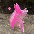 Süße rosa Dinosaurier Haarklammer Acryl Hai Clip für Damen Mädchen niedliches Haaraccessoire - Rosa Transluzent Stil (H1107)