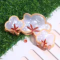 Acryl Wolke Ahornblatt Haarklammer Süße Tier Serie Haargreifer Haarstyling Zubehör - Blattader Wolke (H1065) / Orangegelb