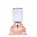 Distributeur d'eau automatique pour animaux bol rose marbre chat et chien gamelle - Abreuvoir / Rose