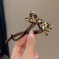 2# Estampado Leopardo Lazo Pinza Torsión