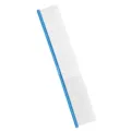 Blue pet grooming comb with long stainless steel teeth for dog and cat dematting care - Blue Round Handle (22*3.8cm)