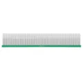 Pet grooming comb with stainless steel pins and green handle for cats and dogs hair. - Flat Type / Green