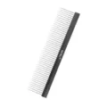 Pet grooming comb, black handle metal teeth pet flea comb for dogs and cats variant - 19cm Sparse / Black