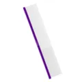 Professional pet grooming comb with stainless steel long teeth and purple handle for dogs. - Red Oval Handle (22*3.8cm)