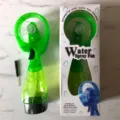 Ventilateur pulvérisateur d'eau portable ventilateur de brume en plastique pour été - Vert