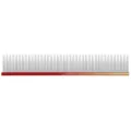 Professional pet grooming comb with red to gold gradient handle for cats and dogs tool - Flat Handle 22cm / Rainbow Red-Orange