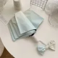 Parapluie pliant automatique avec dégradé de bleu, parasol anti-UV pour pluie et soleil. - Parapluie automatique dégradé bleu