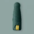 Mini parapluie capsule 5 pliages vert foncé compact, protection UV pour voyage en plein air. - Parapluie 5 plis - Vert foncé