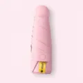Mini parapluie de poche pliable a cinq plis avec protection UV et design portable ultra. - Parapluie 5 replis rose de la mi-été
