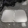 Parasol para parabrisas de coche plateado plegable protección térmica visora delantera - Régulier / Plata Titanio