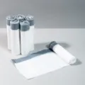Sacchetti della spazzatura resistenti con coulisse per cucina e casa, rotolo di sacchi immondizia. - Ispessito / 5 Rotoli 75 Sacchetti