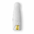 Mini parapluie pliable en cinq blanc lune, parasol de poche compact avec protection UV. - Parapluie 5 replis - Blanc clair de lune