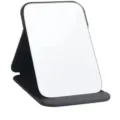 Specchio da trucco pieghevole da tavolo, specchio cosmetico portatile per studenti e casa. - Mini 10 x 6 cm / Nero