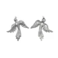 Stainless steel retro 3D swallow bird pendant forest style DIY necklace jewelry accessories - TP2776-01