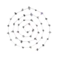 Stainless steel chain with natural amethyst chips for DIY necklace jewelry making supplies - Purple (TLT0231-01)