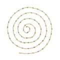 Stainless steel green bead gold chain DIY handmade necklace bracelet jewelry craft accessories. - Green (TLT0250-02)