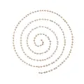 Stainless steel crystal bead chain for DIY handmade jewelry crafts apparel accessories making - Nude Crystal Style